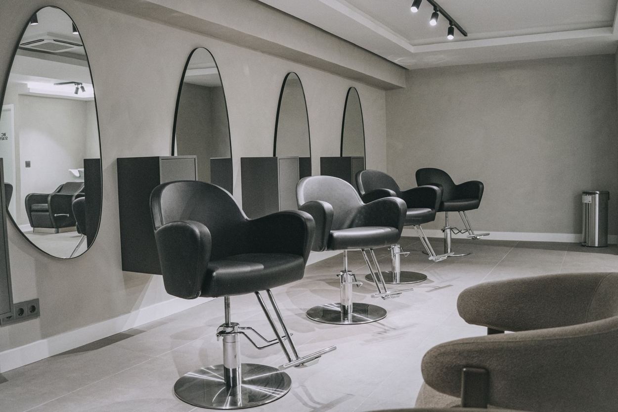 Hair styling stations